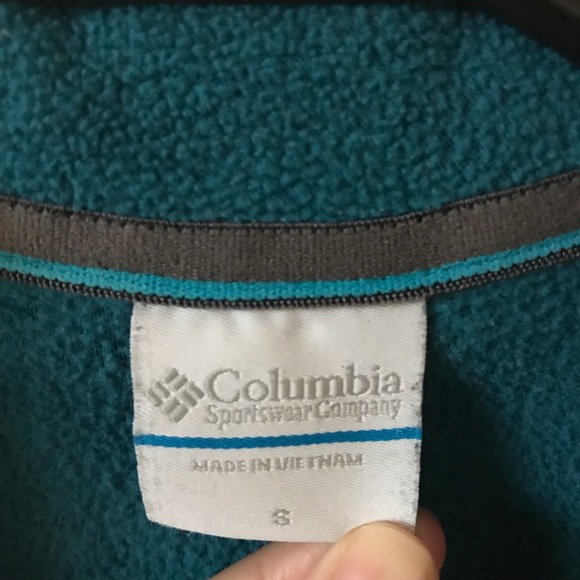 Columbia Blue Zip Up Hoodie - Picture 5 of 6